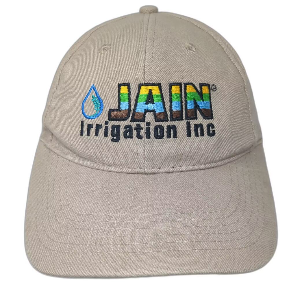 ATT Headwear Jain Irrigation Inc Baseball Cap Brown Cotton OS Adjustable Hat